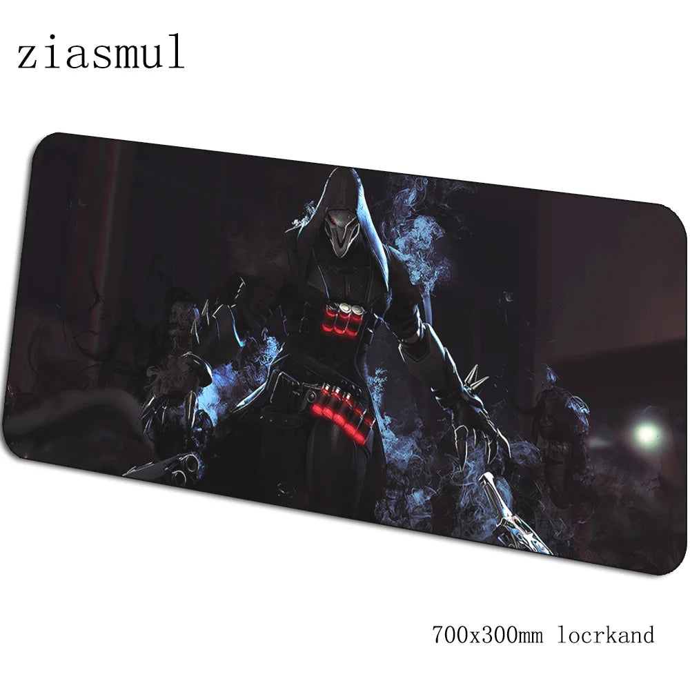 Overwatch-hiirimatto pelaajalle, upea 70x30cm gaming-hiirimatto PC:lle, kannettavalle ja työpöydälle, pelihiirimatto, esteettinen pelaajamatto, gamepad