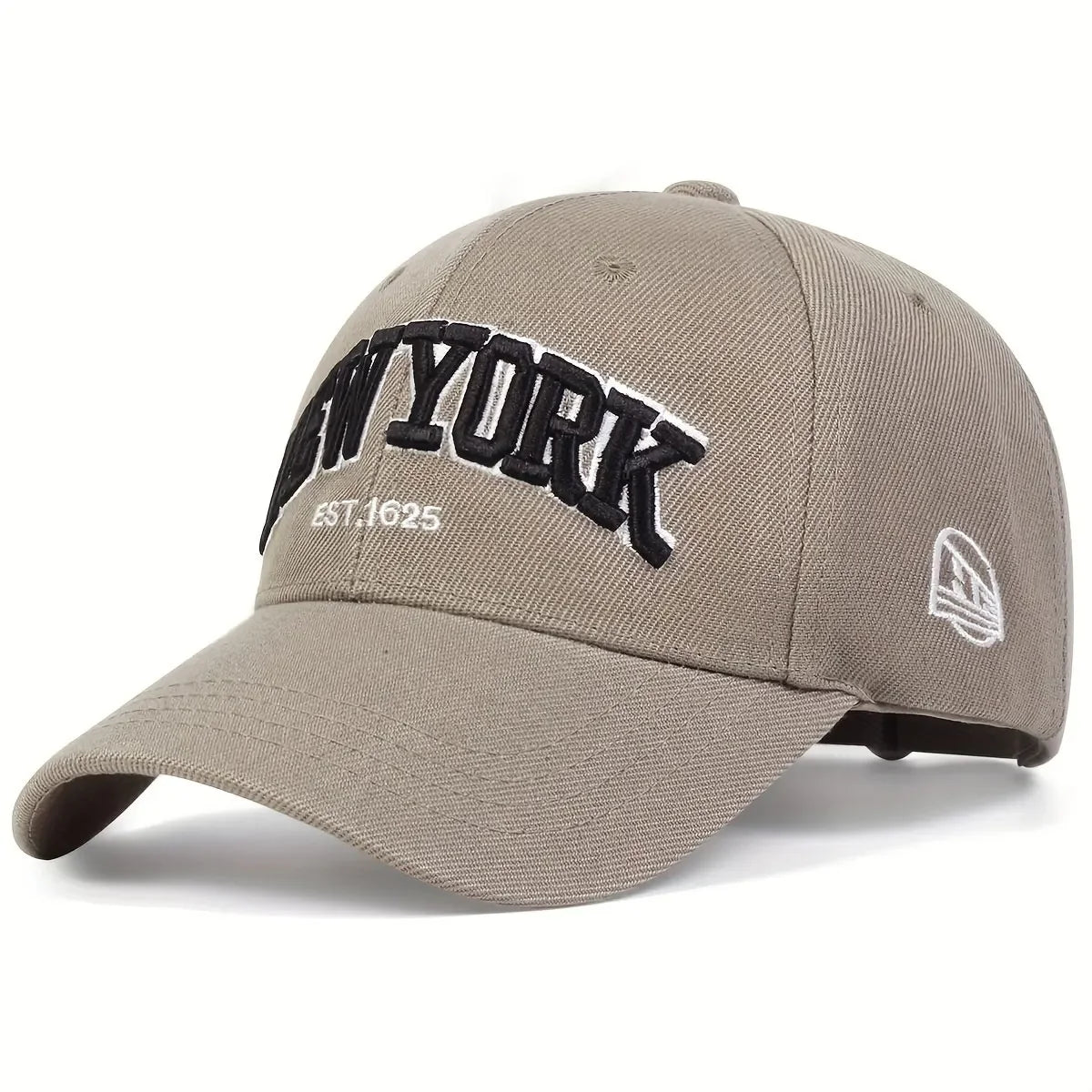 Bonés de basebol unissexo com letras NewYork bordadas, ajustáveis, para primavera e outono, chapéu casual de exterior com proteção solar, boné desportivo para golfe