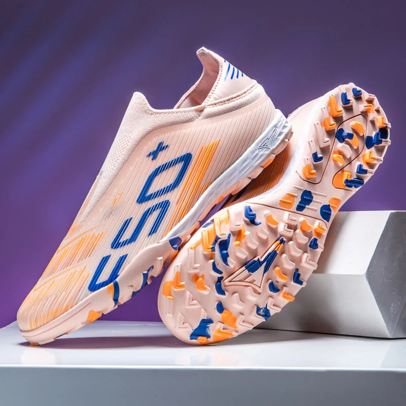 New Men's Soccer Shoes Grass Football Boots Ultralight Sport Comfortable Indoor Cleats Non Slip Fg Turf Futsal Adult Non-Slip