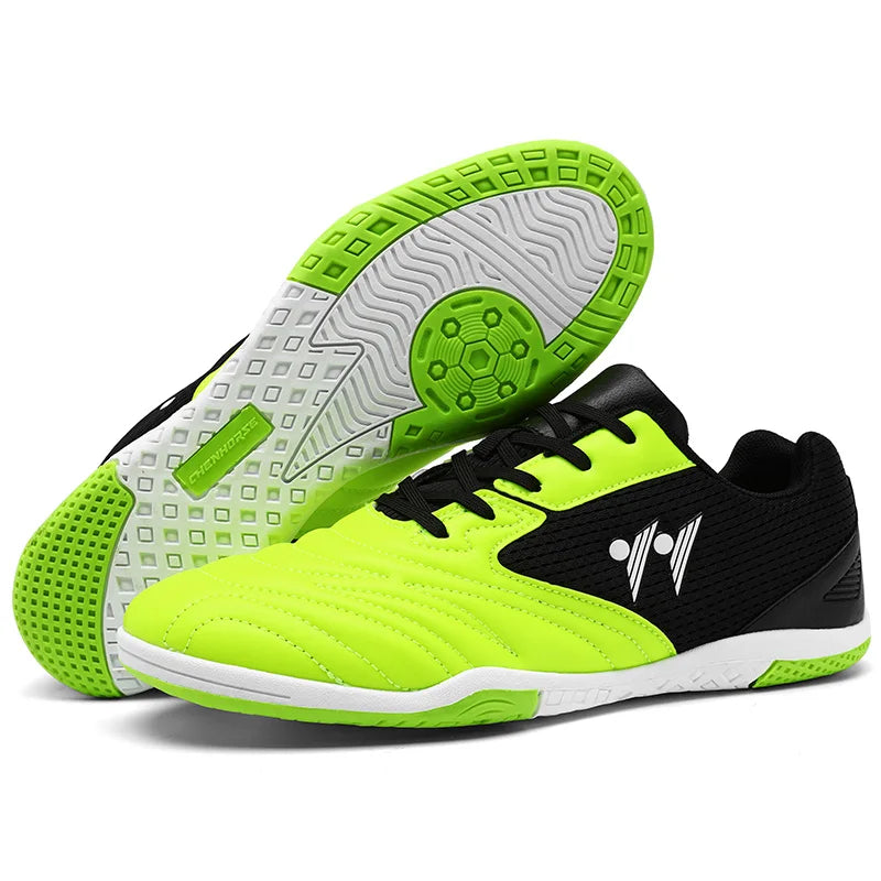 Ghete de fotbal premium pentru bărbați, înalte, pentru iarbă, adidași de futsal, încălțăminte de fotbal antiderapantă pentru meciuri, interior și exterior, foarte vândută pentru sport