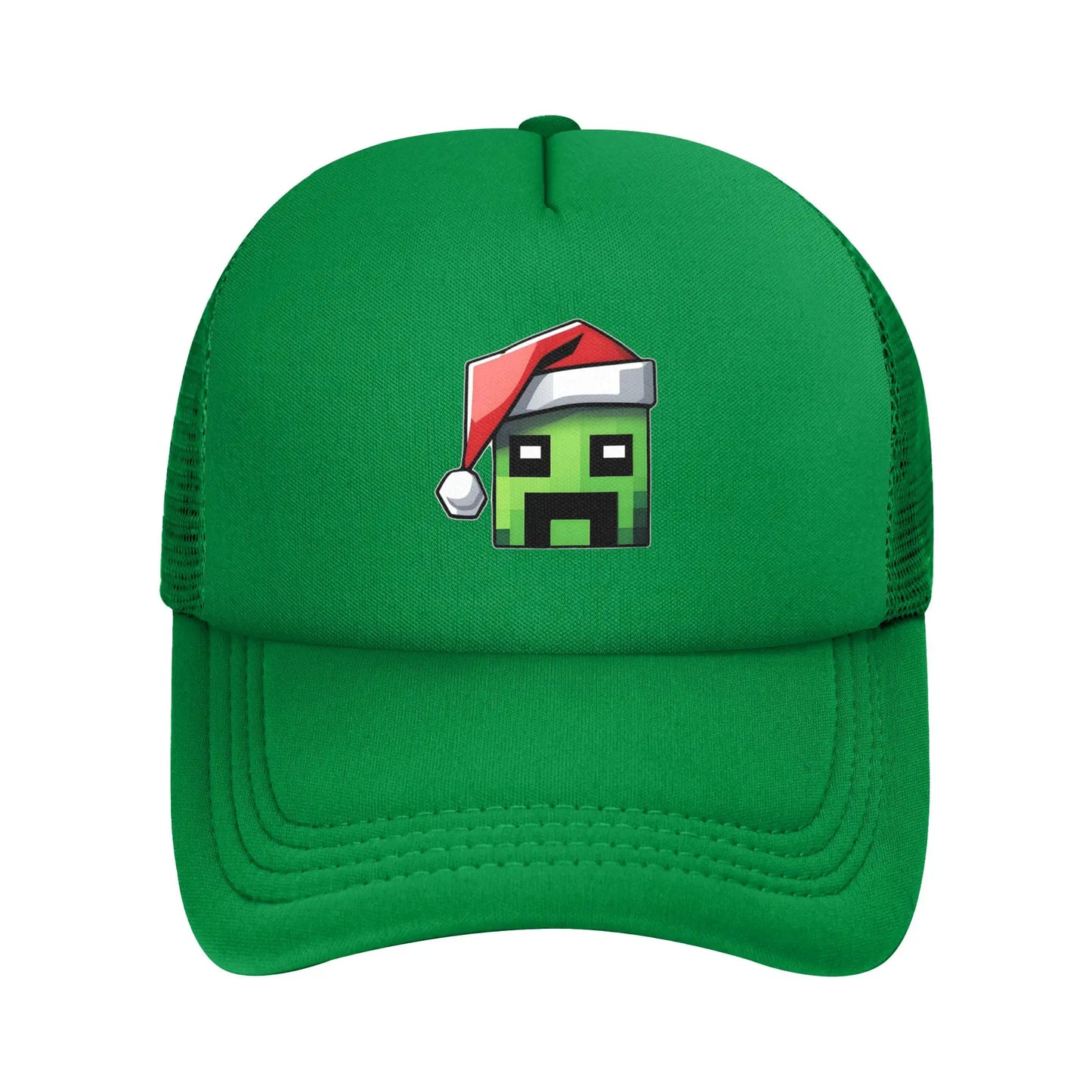 Unisex Creepers mob sticker Trucker Cap Mesh Baseball Cap Snapback Caps Hats Sun Hats Breathable Golf Hats Summer