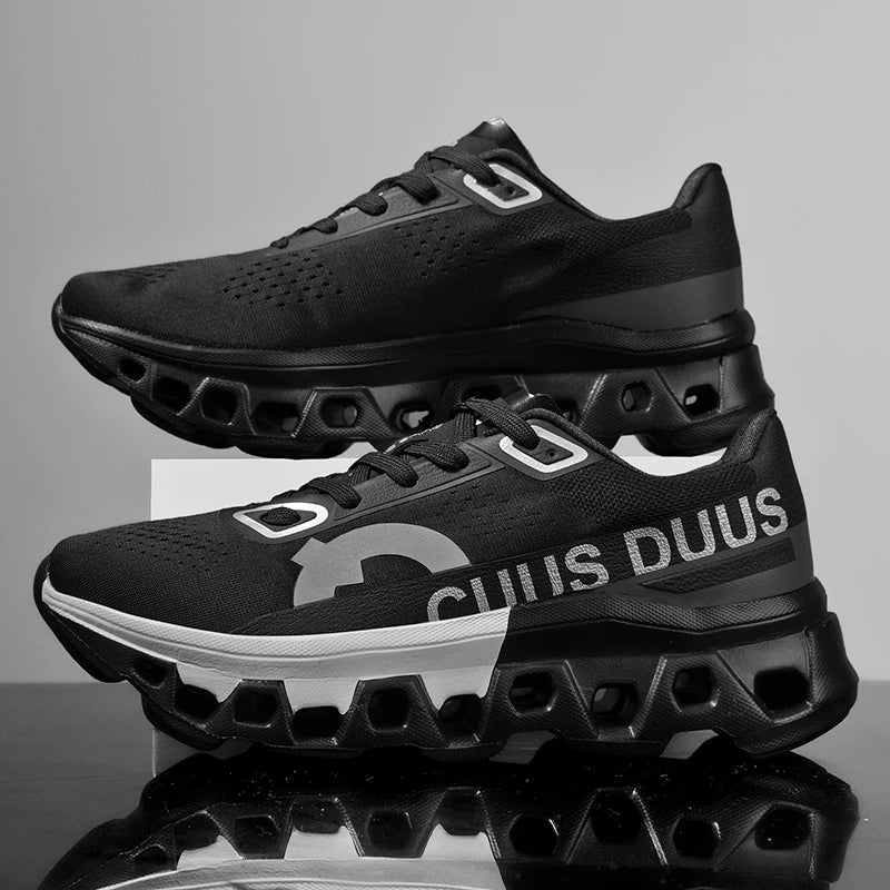 Pánské běžecké boty do terénu s tlumením, protiskluzové pro jogging, prodyšná síťovina, luxusní outdoorové párové tréninkové závodní tenisky