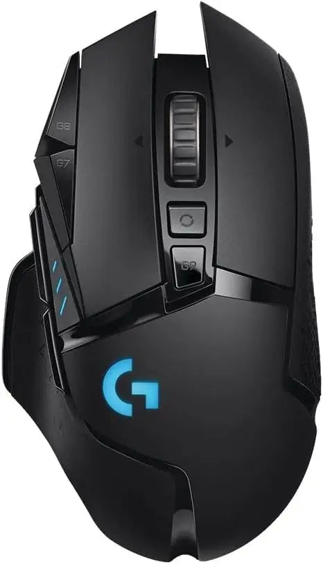 Logitech G502 HERO vysoce výkonná drátová herní myš, senzor HERO 25K, 25,600 DPI, RGB, nastavitelné závaží, 11 tlačítek, myš pro PC/Mac