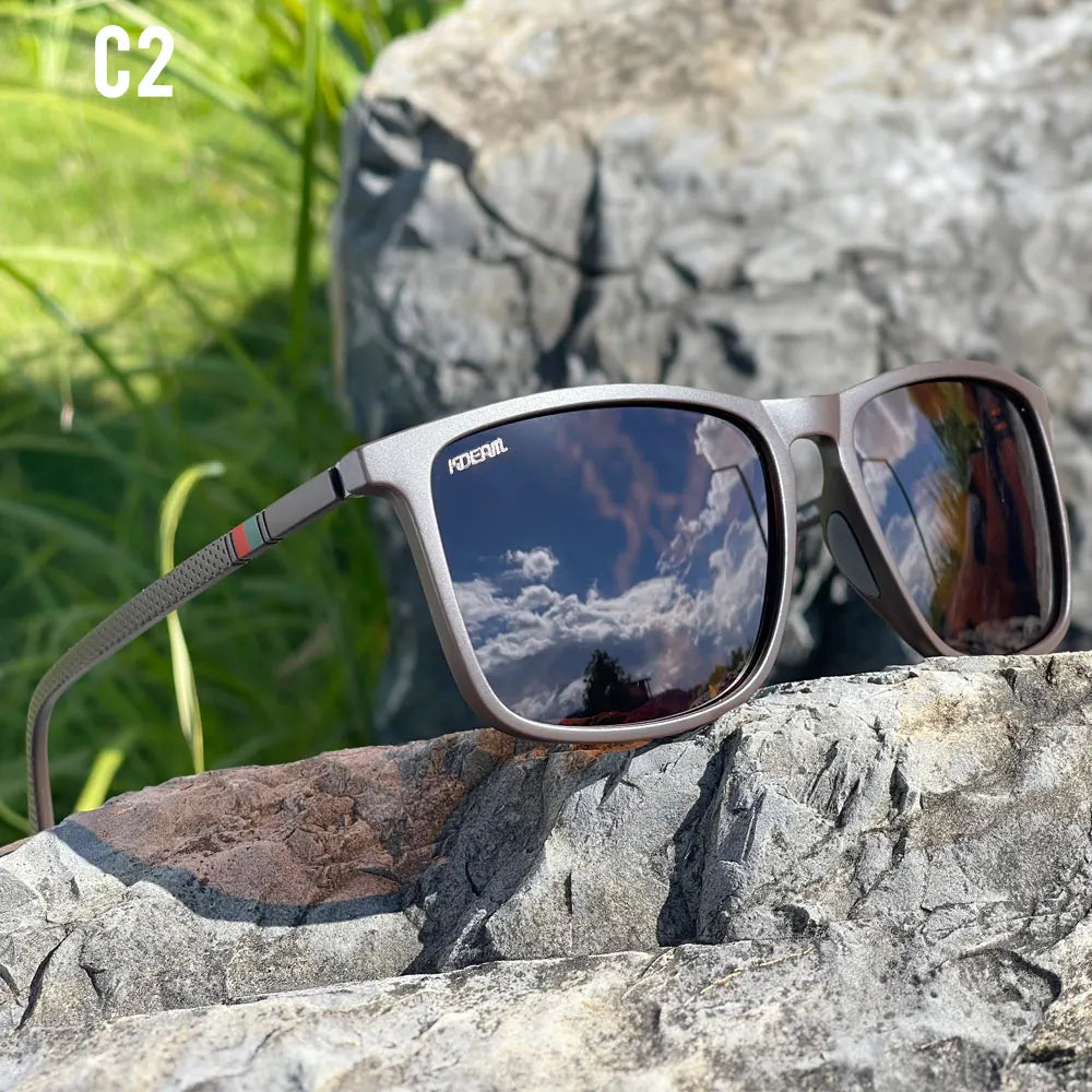 KDEAM Extra Large Size XL Polarized Sunglasses For Men Driving Photochromic Sun Glasses Oversized Suit For Big Face