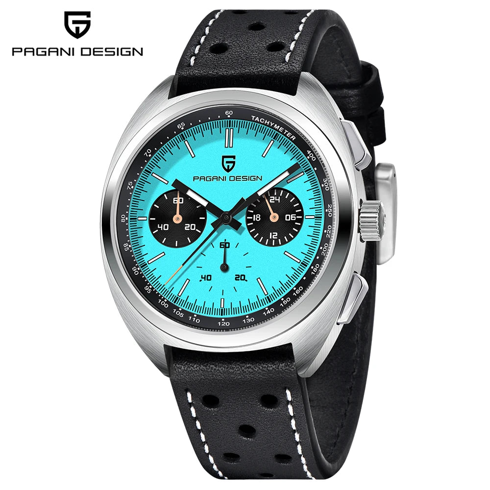 PAGANI DESIGN 2026 NEW Turtle Back Chronograph 1782 Watch for Man Fashion Men's Quartz Watch Luminous relogios masculino