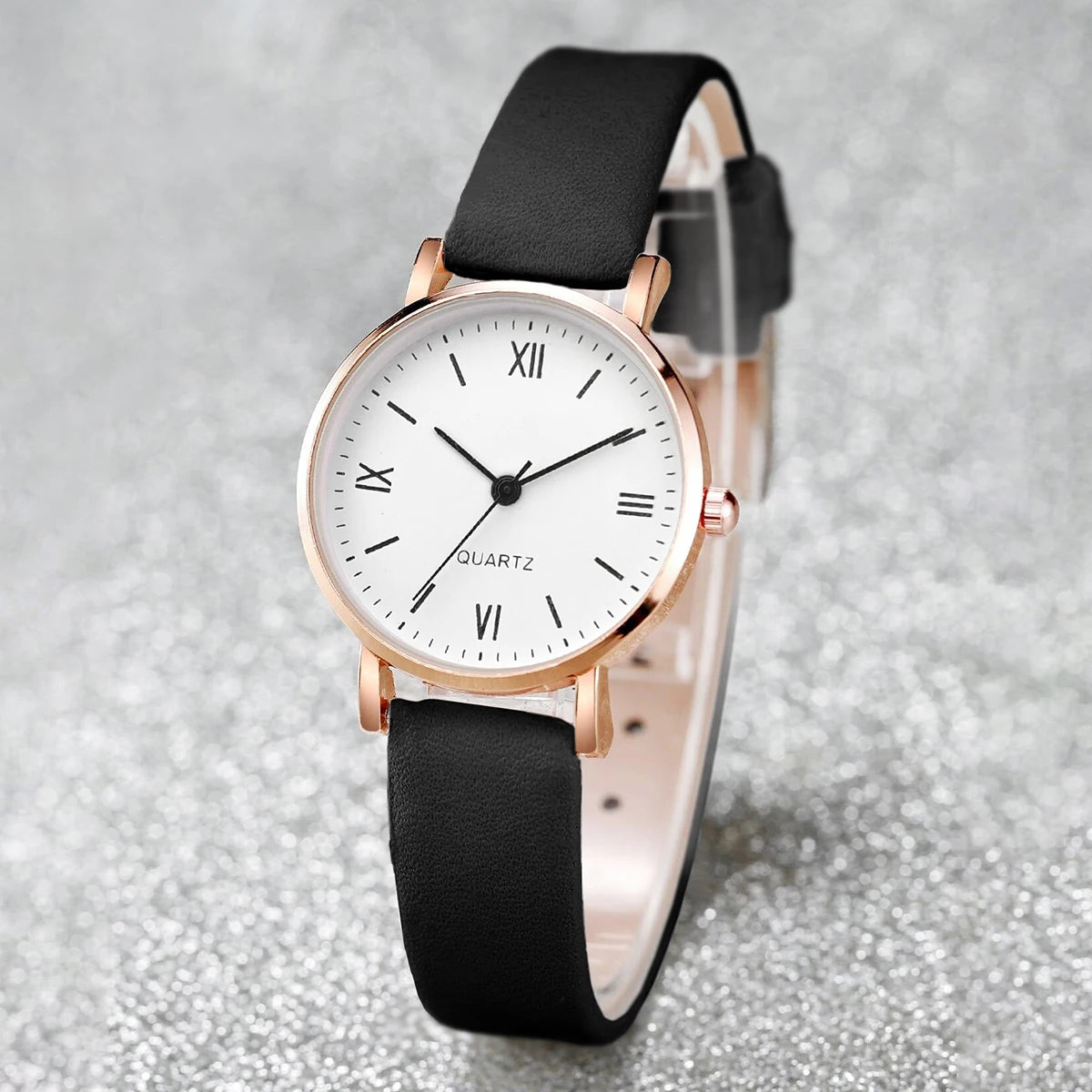 Fashion Small Dial Women Watches Simple Leather Strap Ladies Quartz Wristwatch Reloj Mujer Girls Clock Gift(Without Box)