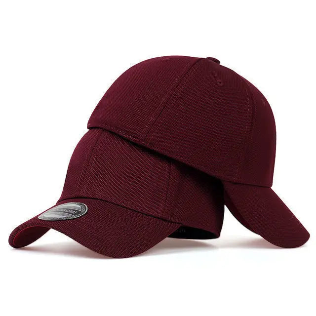 Not Adjustable Back Closed Snapback Caps Men Quality Hip Hop Fitted Hats Adult Solid Color Baseball Hats 57-58cm for Small Face