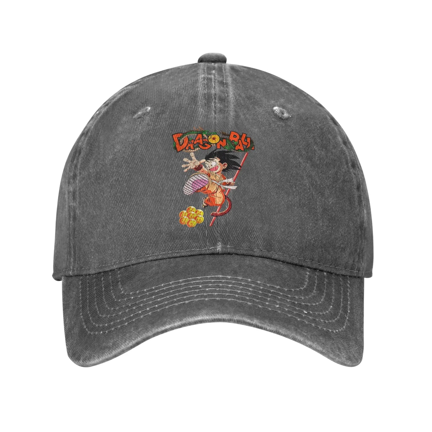 Goku and the Dragon Ball Z Men Women Baseball Cap Distressed Washed Caps Hat Casual Outdoor Activities Adjustable Snapback Cap