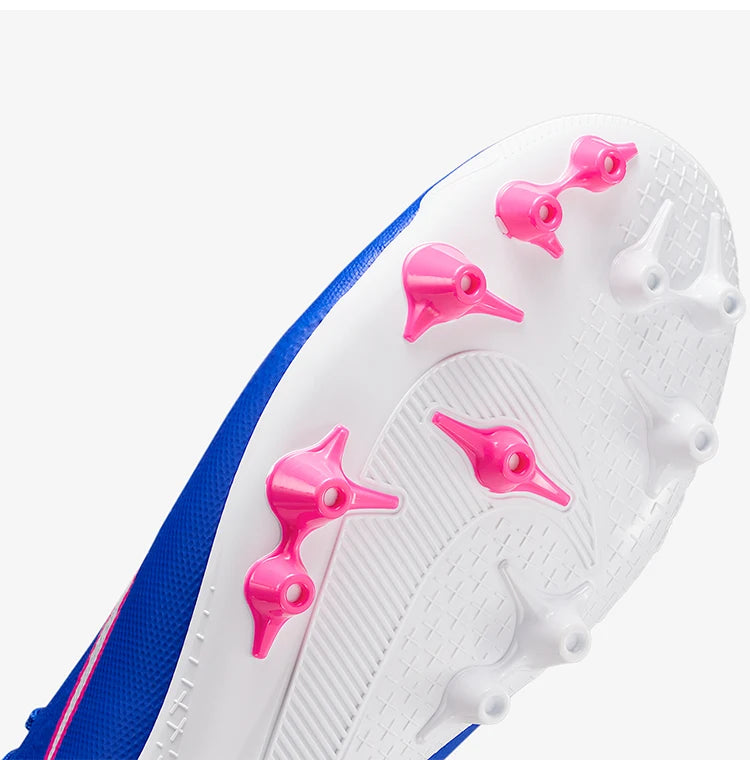 Original Nike Herren-Fußballschuhe für den Frühling, knöchelhoch, mit Schnürung, strapazierfähig, FQ8329-446