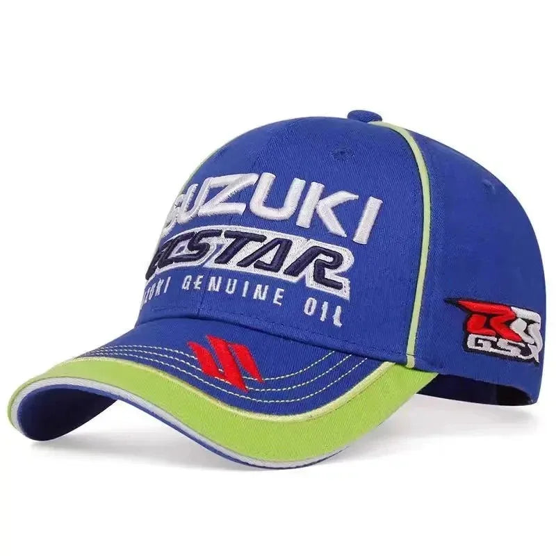 Suzuki Star 2026 Embroidered Baseball Cap, Popular for Motorcycle Racing, Casual Fashion