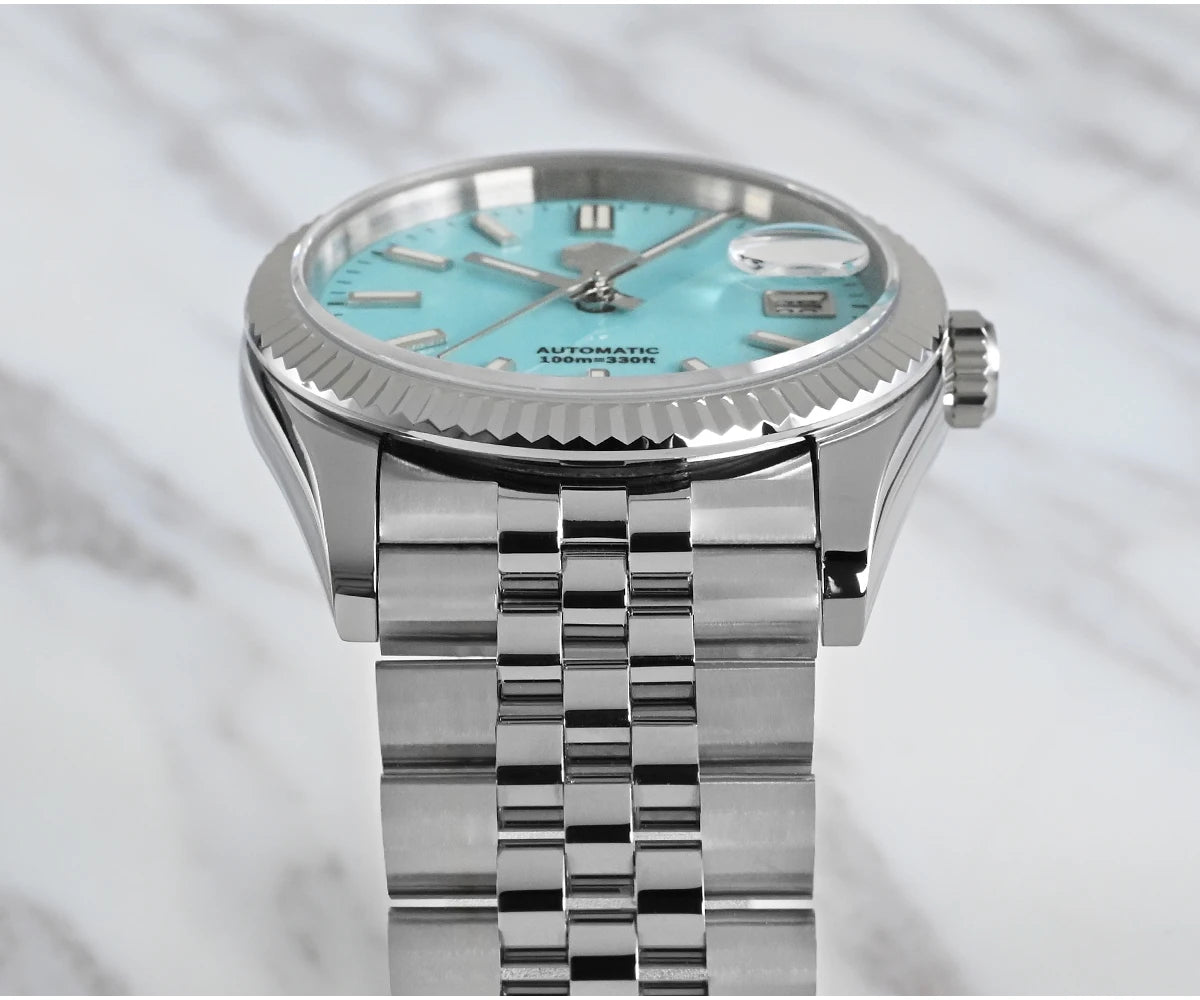 San Martin 36.5mm Men Dress Watch Top Brand Luxury Automatic Mechanical Fashion Couples Watches Sapphire Waterproof 100m BGW9