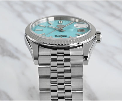 San Martin 36.5mm Men Dress Watch Top Brand Luxury Automatic Mechanical Fashion Couples Watches Sapphire Waterproof 100m BGW9