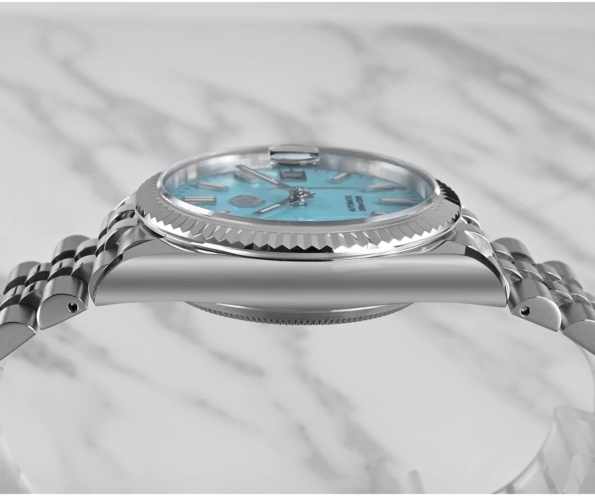San Martin 36.5mm Men Dress Watch Top Brand Luxury Automatic Mechanical Fashion Couples Watches Sapphire Waterproof 100m BGW9