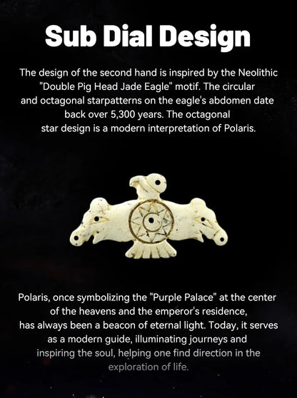 Seagull Natural Series 39.5mm Men's Watch Automatic Mechanical Watches Luminous Stainless Steel Sapphire Bracelet 2026 New 6180