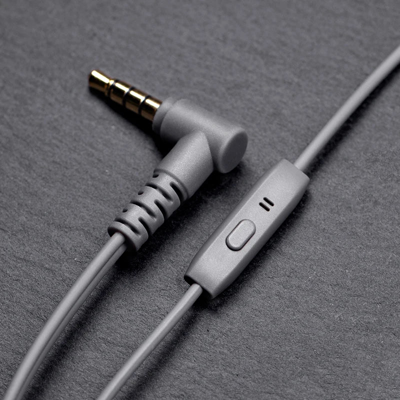 Whizzer OC1 Wired Headphones with Mic and Play/Pause Control HiFi Earphones Bass High Quality Clear Vocal