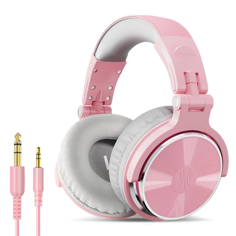 Oneodio Over Ear Headphones Hifi Studio DJ Headphone Wired Monitor Music Gaming Headset Earphone For Phone Computer PC With Mic