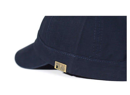 Casquette de baseball à visière courte en coton pour homme et femme, casquette « dad hat » vintage souple, style trucker ajustable, casquettes à profil bas