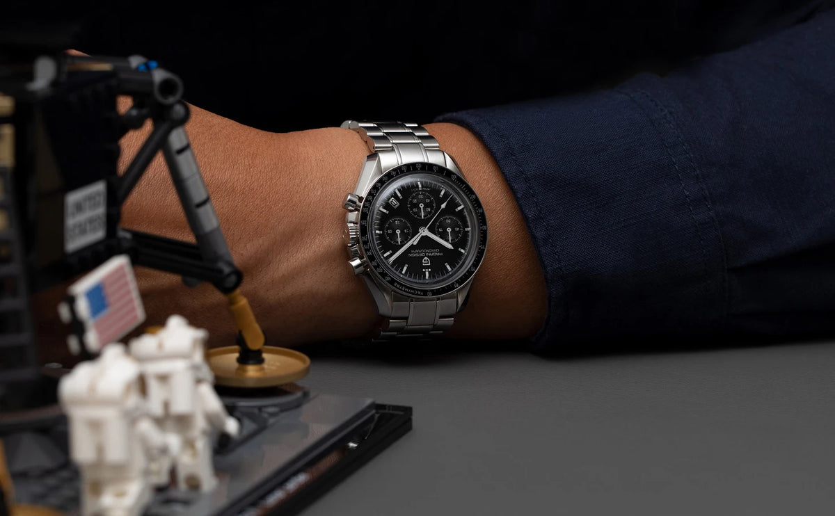 PAGANI DESIGN Nouvelle CK2988 Moon Watches Montre rétro de luxe à quartz pour homme Verre saphir Chronographe de vitesse Montre-bracelet pour homme