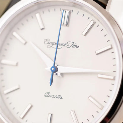 Escapement Time Quartz Watch 40mm Case VH31 Heat Treatment Hand