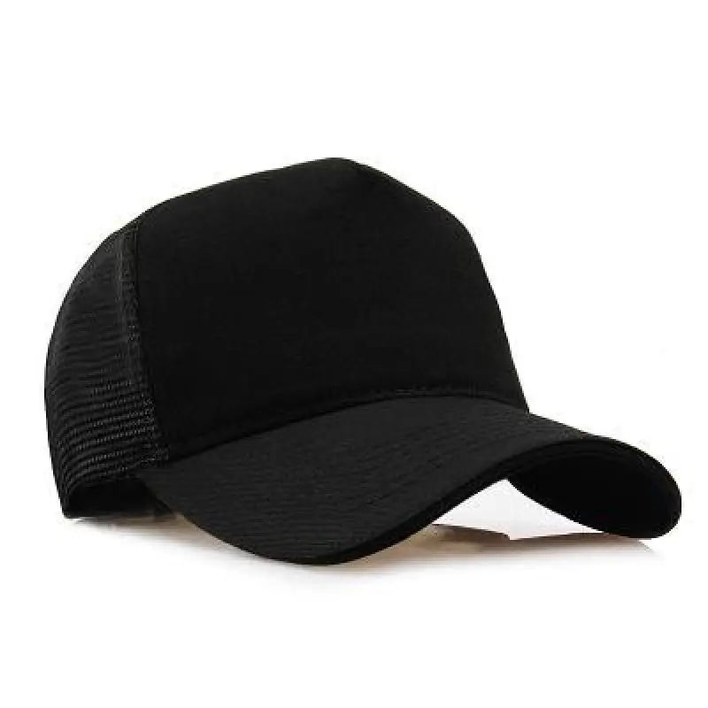 COKK Baseballkappe Herren Snapback Mesh-Kappen Damen Hüte für Herren Casquette Bone Lässig Schwarz Verstellbarer Sonnenhut Trucker Atmungsaktiv