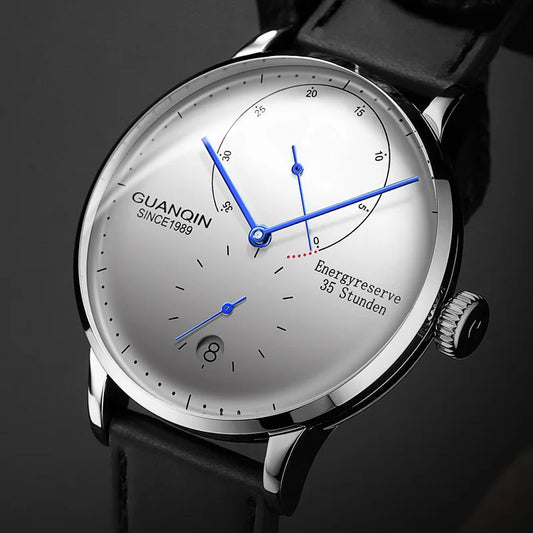GUANQIN Mechanical Business Watch Men Luxury Brand Luminous Stainless Steel Strap Wrist Mens Automatic Watches Clock relogio BYR