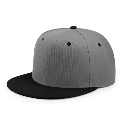 Großhandel: 40 Farben, verstellbare Snapback-Kappen mit flachem Schirm, Damen-Mode, Polyester, einfarbige Baseballmützen, Herren, Hip-Hop, unbedruckte Sportmützen
