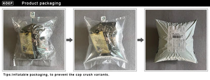 KOEP - Nouvelle casquette de baseball camouflage - Casquettes de pêche pour hommes - Chapeau de chasse camouflage pour les activités de plein air - Chapeau de jungle - Casquette de randonnée avec tête de cerf en 3D