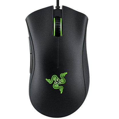 Original Razer DeathAdder Essential Wired Gaming Mouse 6400DPI Optical Sensor 5 Independently Programmable Buttons For Laptop PC Gamer