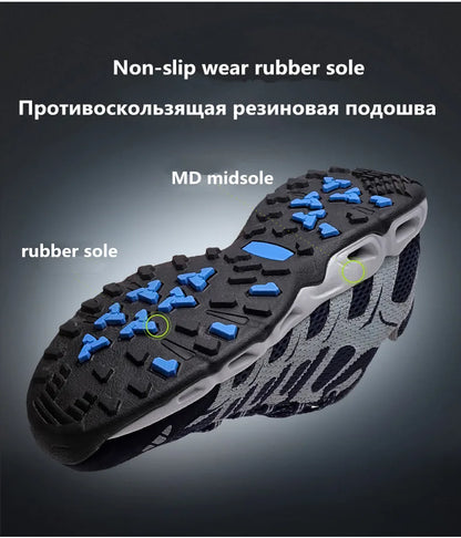 MIXIDELAI Nové letní pánské tenisky Módní jarní outdoorová obuv Pánská volnočasová obuv Pohodlné síťované boty pro muže Velikosti 39–46