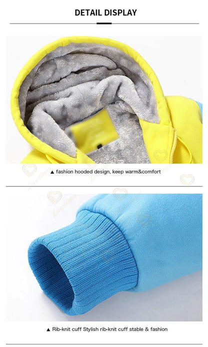 Winter Warm Fortnite Luminescent Hoodies Men Women Game Cosplay Sweatshirts Thick Fleece Zipper Couple Jacket&Coat