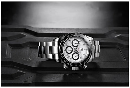 PAGANI DESIGN 2026 New Sport Chronograph Top Brand Luxury Quartz Watch For Men Sapphire crystal  Automatic Date Wrist watch Men