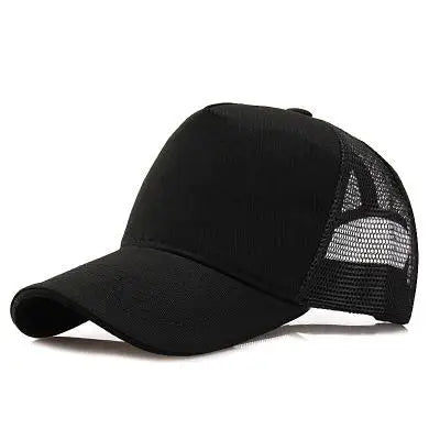 COKK Baseballkappe Herren Snapback Mesh-Kappen Damen Hüte für Herren Casquette Bone Lässig Schwarz Verstellbarer Sonnenhut Trucker Atmungsaktiv