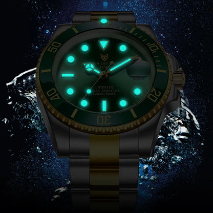 LIGE 2025 New Men Mechanical Wristwatch Stainless Steel Clocks Watch Top Brand Luxury Military Sports Mens Watches Reloj Hombre