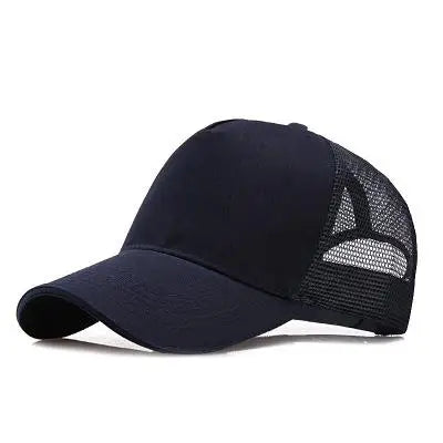COKK Baseballkappe Herren Snapback Mesh-Kappen Damen Hüte für Herren Casquette Bone Lässig Schwarz Verstellbarer Sonnenhut Trucker Atmungsaktiv