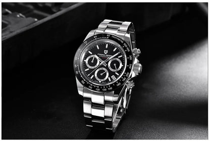 PAGANI DESIGN 2026 New Sport Chronograph Top Brand Luxury Quartz Watch For Men Sapphire crystal  Automatic Date Wrist watch Men