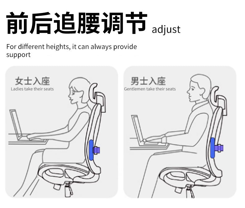 UVR Ergonomic Office Chair Adjustable Reclining Executive Chair with Armrests, Lumbar Support, Swivel Lift Gaming Chair for Home & Workspace