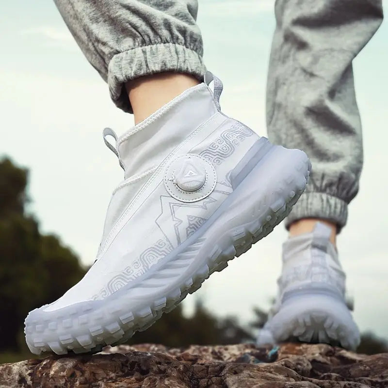 New Trend Running Shoes Man Mid-Top Walking Jogging Shoe Man Professional Running Sports Shoes For Men Leisure Sport Shoe Men