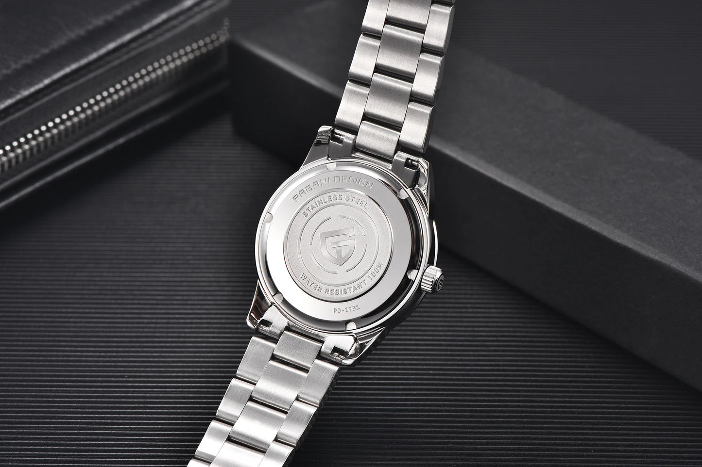 2025 PAGANI DESIGN 38MM Men's Classic Fashion Quartz Watches PD1731 VH31 Mov Stainless Steel Sport Waterproof Clock reloj hombre