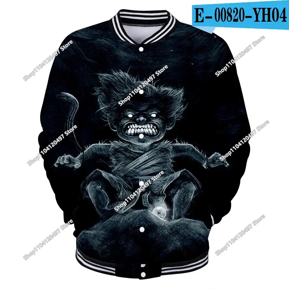 Dragon Ball Streetwear Baseball Uniform for Men Women Son Goku Adults Costumes Jackets Spring Fall Coat Cardigan Sweatshirt Gift