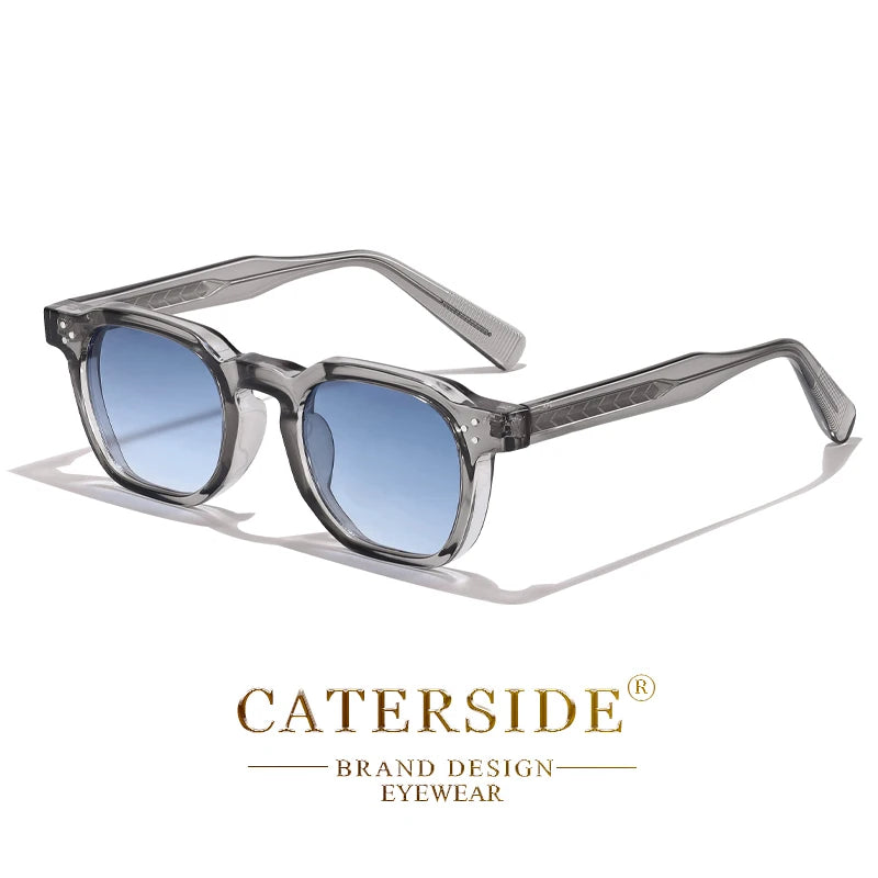 1/2/3 Pairs CATERSIDE Fashion Men Sunglasses Retro Brand Design Polycarbonate Frame Sun Glasses Women Travel Party Eyeglasses