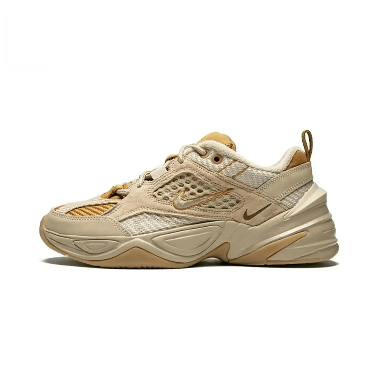 Nike M2K TEKNO Retro — Sapatos antiderrapantes, duráveis, versáteis e almofadados, estilo «dad shoes» — Sapatos desportivos AV4789-104