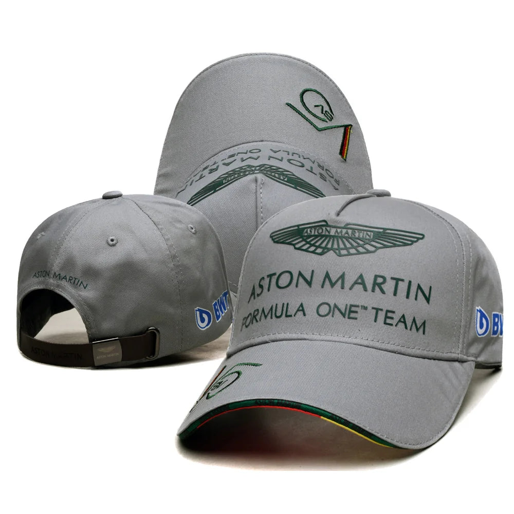 Casquette de baseball Aston Martin F1 Team Fernando Alonso pour homme, casquette à visière pour l'entraînement quotidien, casquette de sport d'extérieur, casquette anti-UV, casquette décontractée pour femme
