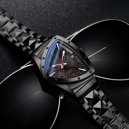 CHENXI Fashion Men's Watch Quartz Wristwatch Casual Hollow Triangle Watch Luxury Men's Gift Clock  Relojes Para
