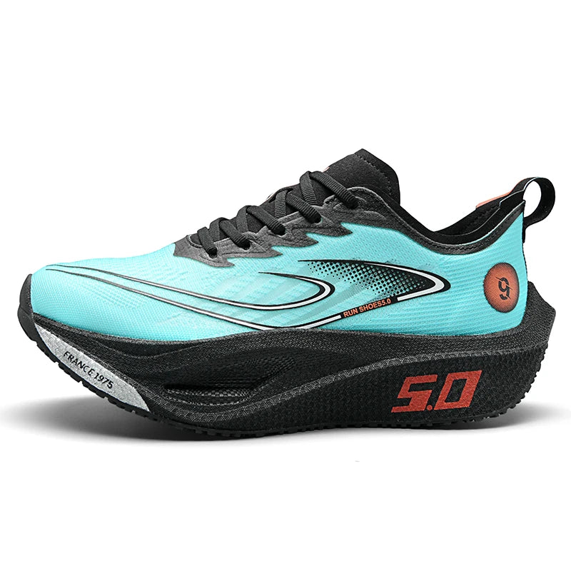 Men’s Sports Shoes with Cushioning, Non-Slip, Flat, Wear-Resistant Sneakers, Mesh Breathable Platform, Soft Running Shoes for Men
