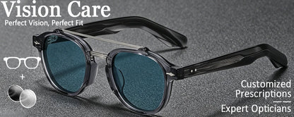1/2/3 Pairs CATERSIDE Fashion Men Sunglasses Retro Brand Design Polycarbonate Frame Sun Glasses Women Travel Party Eyeglasses