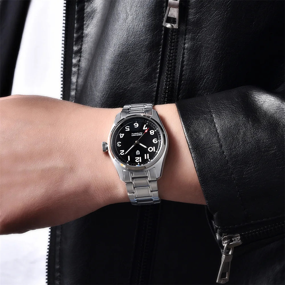 PAGANI Design 2026 New Men Automatic Mechanical Watch NH35A Sapphire Glass Stainless Steel Waterproof 200m Reloj Hombre