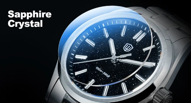 Watchdives New WD0003B ‌Aventurine Dial Watch VH31 Quartz Movement Sapphire Crystal Luminous 100m Waterproof 36mm Vintage Watch