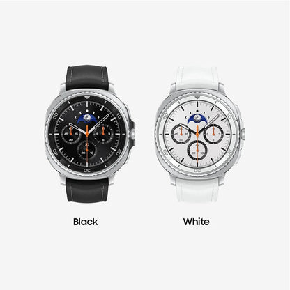 Samsung Galaxy Watch8 Classic 46mm Bluetooth Smartwatch Hybrid Strap Smartwatch with Rotating Bezel Design 3 nm Processor