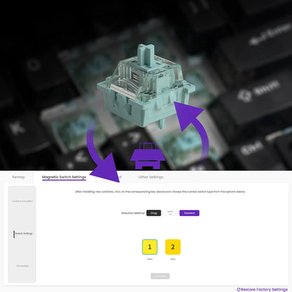 Akko 5075 V3 HE Magnetic Keyboard 75% Custom Mechanical Gaming Keyboard Rapid Trigger 0.005mm 8K Polling Rate ARGB