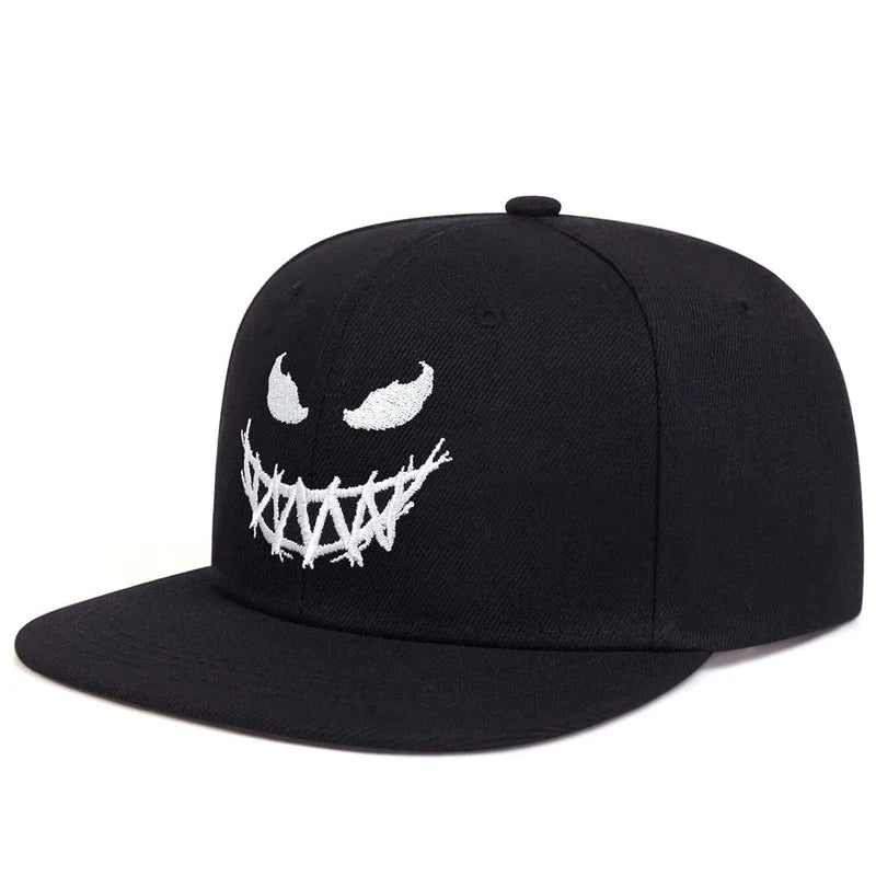 Hip-Hop-Herrenkappen – Personalisierte, bestickte Baseballkappe – Verstellbare Snapback-Kappe aus Baumwolle – Sonnenkappe für Frühling und Sommer – Freizeitkappen
